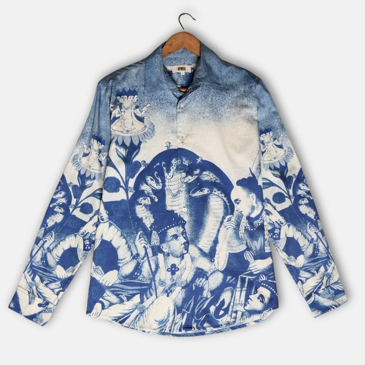 Mythological Art Print Premium Casual Shirt | Full Sleeve Designer Button-Down Shirt